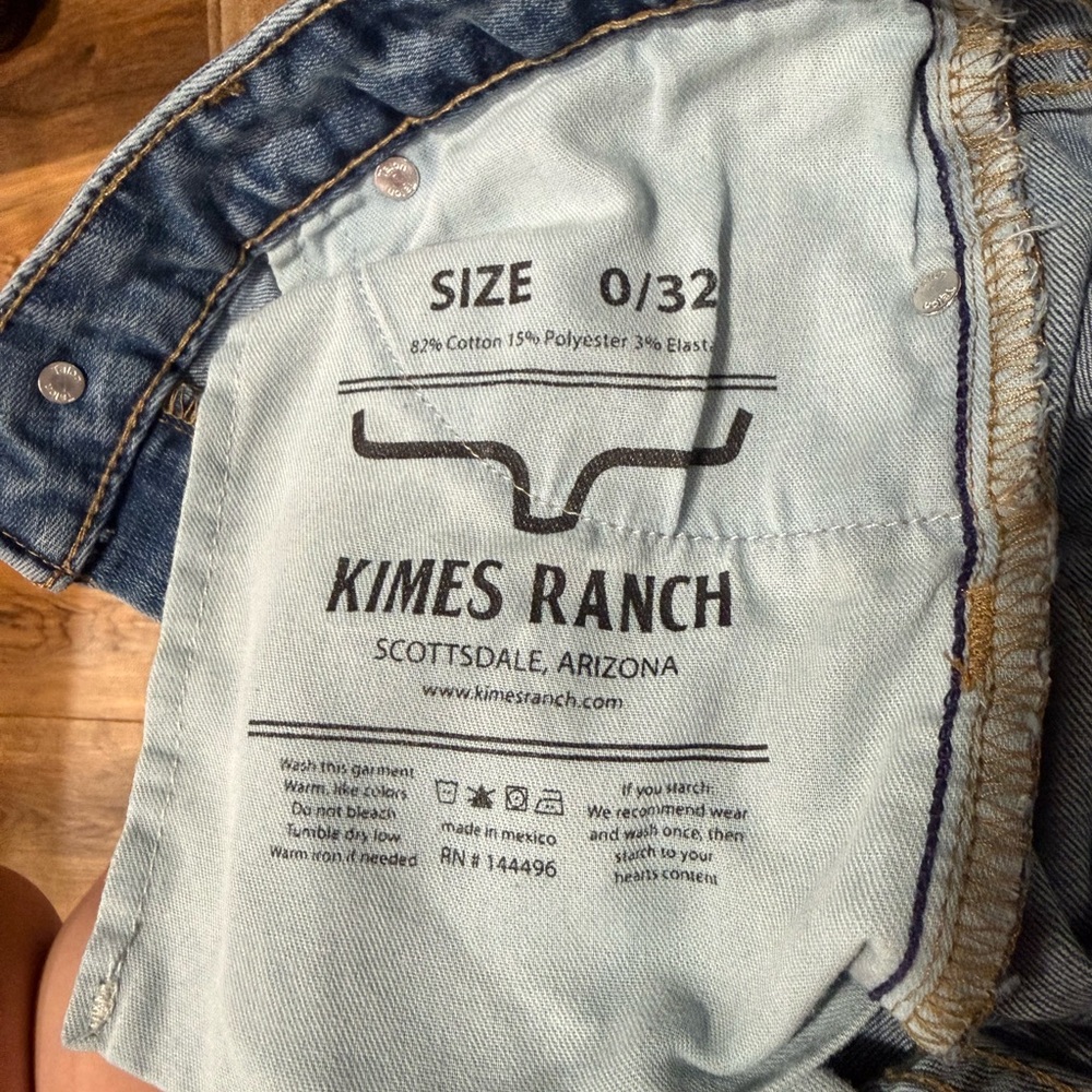 Kimes Ranch Light Blue Denim Jeans